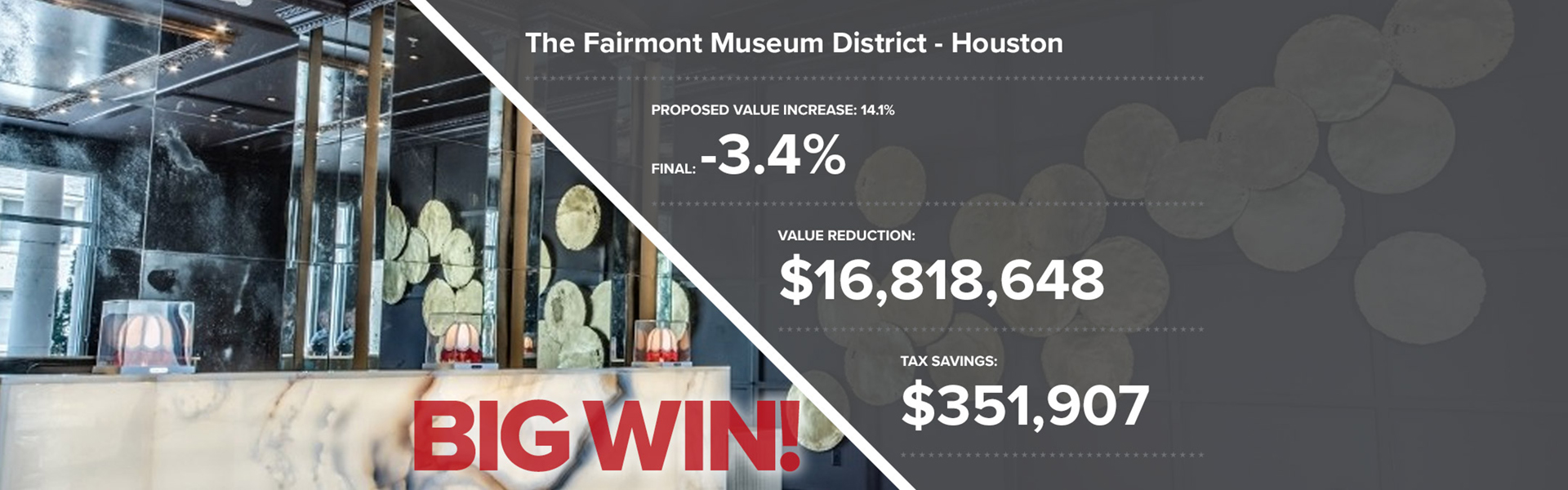 The Fairmont Museum Place big wins